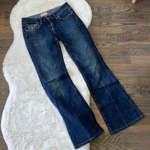 Paige Fairfax blue denim jeans size 28